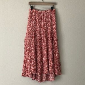 Abercrombie Floral Flowy Skirt